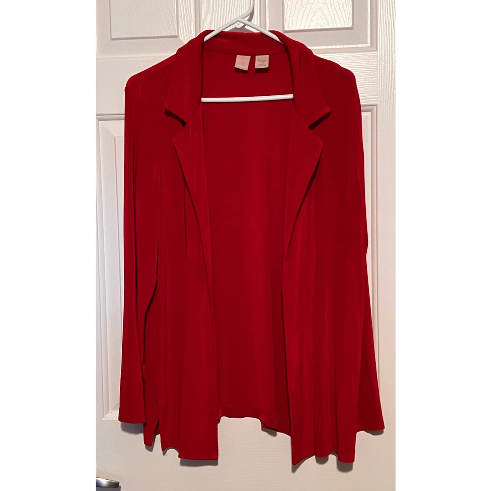 Wear It Red Shrug Size 3 24 1/2" Long x 20" Pit‎ to Pit